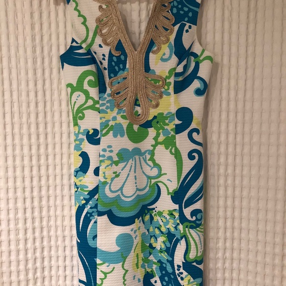 Lilly Pulitzer Dresses & Skirts - Lilly Pulitzer Janice Shift “Crystal Coast” Size 2
